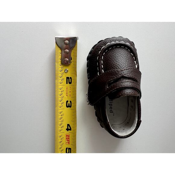 Baby shoes Pedipeds NIB All Leather 0-6 Months New In Box - Picture 4 of 7